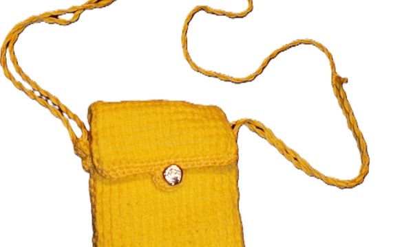 Umhängetasche gehäkelt