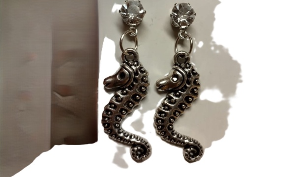 Ohrstecker mit Seepferdchen