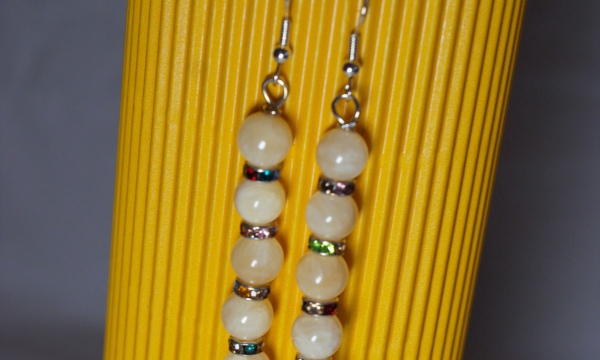 Ohrhänger mit Citrinperlen